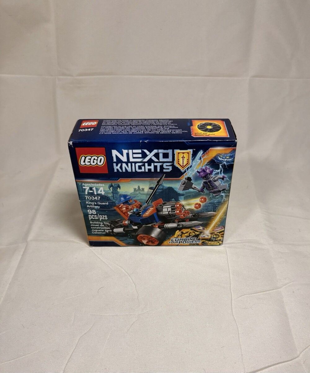 Lego 70347 Nexo Knights King's Guard Artillery New Sealed Retired